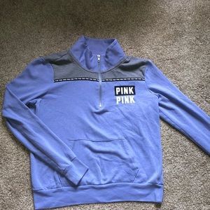 VS Pink Quarter Zip